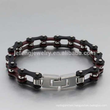 Cool stainless steel clasp mens motorcycle bracelet jewelry,cool bracelets for boys